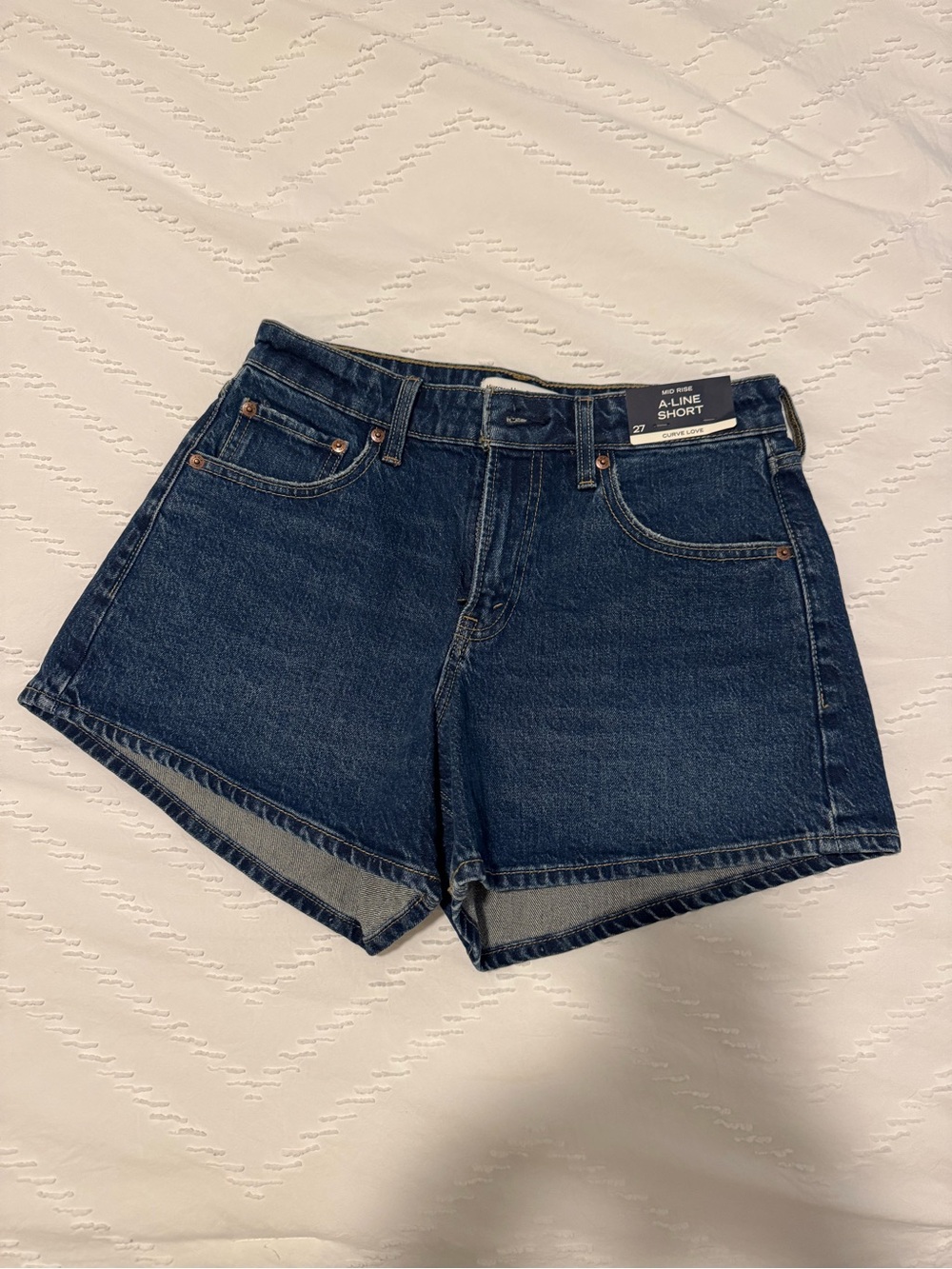 Abercrombie curve love A-Line Shorts